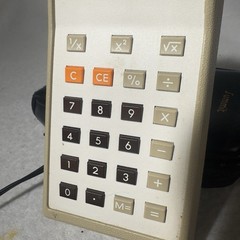 Vintage Summit Si-80 Calculator With Case & Power Cable