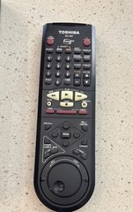 Rare Toshiba W-707 VCR VHS Recorder Player Series Six Head W/ Remote