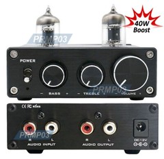 Premium Stereo Amp/Preamp With 20dB High Gain – External Volume Controller