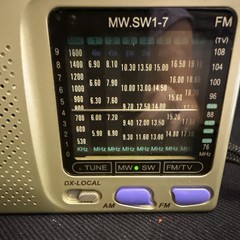 5G Bell & Howell Fm/mw/sw 9 Band World Receiver Radio Portable Working