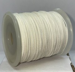 Dial Cord Radio 0.7mm (0.027 ¨ ) White Vintage 100 Yds. (90 Mts) For Radio Tuner