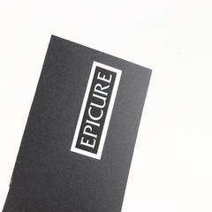 Epicure logo badge Sticker Decal waterproof 39mm(1.54″) X 13mm(0.51″)