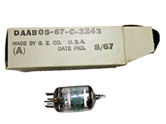 1 NEW JAN – GE – 6AK5WB tube Tested – Identical date codes – USA made
