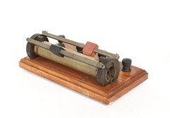 C. 1912 Electro Importing Double-Slide Radio Tuner & Slide Potentiometer