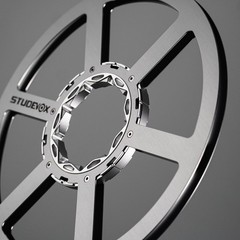 Studevox 10.5″ Edge Polished Silver Aluminium Tape Reel For Reel Tape Recorders