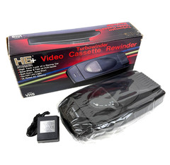 HE+ Turbowinder HE8672 VHS Video Cassette Rewinder NOS Sealed Jasco Vintage