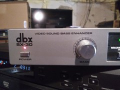 Tested & Working DBX SX-30 Video Sound Bass Enhancer With Both RCA & Power Cords