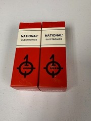 National Electronics 6L 6GC Tubes
