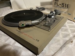 Pioneer PL-516 Turntable w/ Original Dust Cover-Vintage, Great Condition