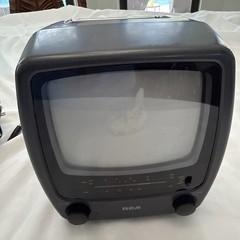 Vintage RCA 5” AC/DC Black and White Portable TV