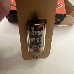 Triotron Holland HF93 NOS Tube Röhre Valvola Lampe
