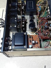 HITACHI IA 600 VINTAGE AMPLIFIER working n Powerfull!