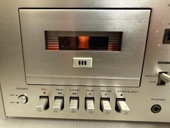 Vintage Fisher CR-5120 3-heads Stereo Cassette Deck Player Works Fantastic!