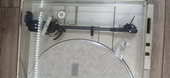 Hitachi HT-20S Turntable – Belt-Drive Low-Mass Pick-up Arm – Near Mint Cond VTG