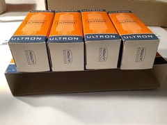 (4) Ultron 7868 Tube NIB USA Tip Top For Fisher 400 Or 500c 7591A With Converter