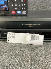 Sharp VHS HQ Video Cassette Recorder Player VC-A343U Gray Color