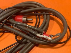 Dual CS 626 Vintage Stereo Turntable – RCA Cable Assembly / Ground Wire