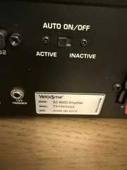 Velodyne SC-600D Subwoofer Amplifier | Excellent Condition, Tested & Working