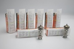 2 PCS 6J32P/ EF86 . Strong Test. Pentode. By Etracer.Svetlana.Original Box.NOS