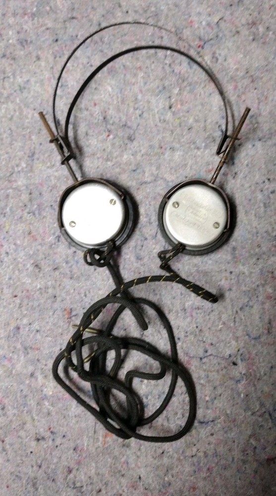 Vintage Brandes Admiral Matched Tone headphones, USA made, ’40’s/’50’s