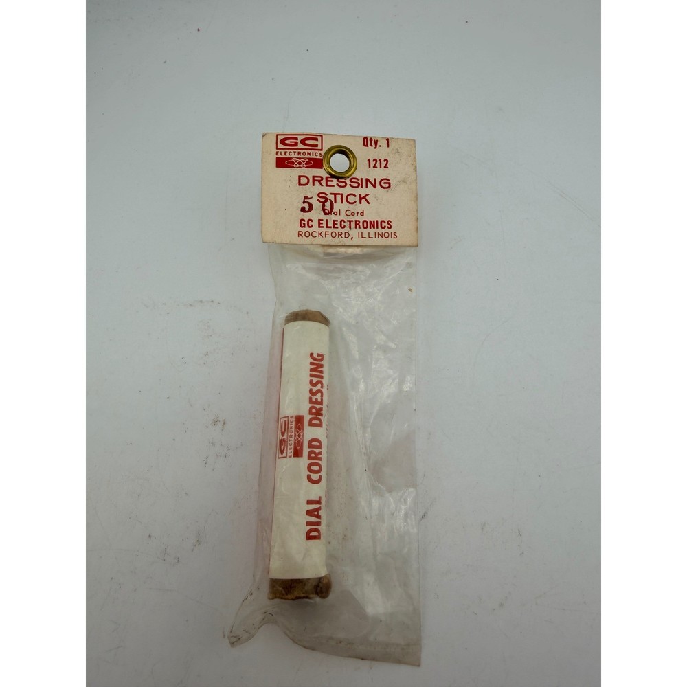 GC Electronics 1212 Dial Cord Dressing Stick VintageRadioRepair NOS Prevent Slip