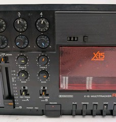 Fostex X-15 Multitracker Cassette Deck Tracking Recording Music Production Live