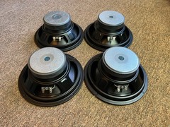 Bose 601 Series II 8″ Woofer Replacements 8 Ohm (Qty 4 woofers full set)