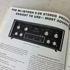 McIntosh History Audio Stereo Catalog of Amps Preamps Tuners Speakers M608X