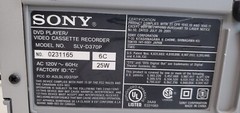 Sony DVD/VCR Combo Player Recorder SLV-D370P No Remote Tested