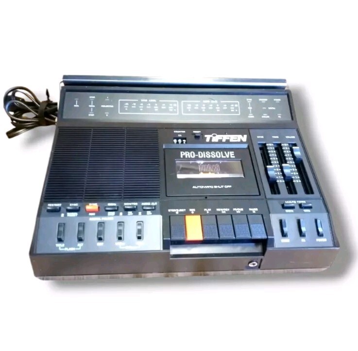 Tiffen Pro-Dissolve Digital Effects, Analog Slide-Sync, Audio Cassette working