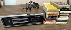 Panasonic RS-845US 2/4 Channel Stereo 8-Track Tape Player Quadraphonic With Trac