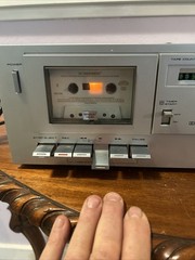 Vintage Akai CS-M01A Cassette Deck Belt Driven Dolby (Tape Counter 👍) TESTED
