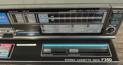 AIWA AD-F350E Rare Vintage Stereo Cassette Deck Warranty Serviced