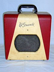 Vintage VALCO El Grande Electric Guitar Tube Amplifier Volume Tone Oahu 1954 EXC