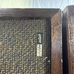 Vintage Hifi Utah Heritage Hs1-c 3-way Speakers 40 Watts
