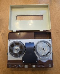 VTG. JAGUAR Reel-to Reel Tape Recorder Player 1960s “For Parts Only/Repair”