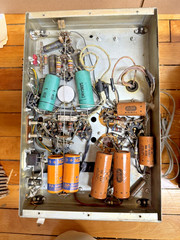 Heathkit W5M Mono Tube Amplifier Pair Need Tubes