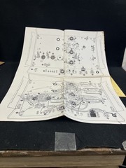 1956 HEATHKIT W-5M WILLIAMSON TYPE AMPLIFIER ASSEMBLY INSTRUCTIONS &FOLDOUT DIAG