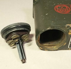 Vtg Military ECI High Voltage Power Supply Hebrew Text 16000 Volts Olive Green
