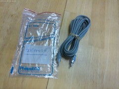 VTG SWITCHCRAFT 25AN25 RCA MALE TO RCA MALE AUDIO CABLE 10FT,NOS