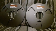 Set of Black Metal tape reel for Tascam Teac 3030 Br 20 32 reel to reel RE 1004