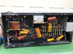 Antique 1940s Dual 45 Tube Amplifier from Record Cutter UTC PA 132 Transformer