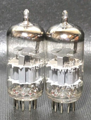 Matched Pair HP / Amperex 6DJ8 ECC88 Vacuum Tubes Tested ON TV – 7