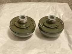 New Vintage Pair Of Racon Loudspeaker Drivers Model 609 30 Watts 15 Ohms 1953