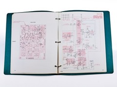 MCINTOSH MR 80 Service MANUAL Green Binder w/ Schematics Original Vintage Hi-Fi