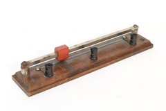 C. 1912 Electro Importing Double-Slide Radio Tuner & Slide Potentiometer