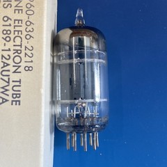 True NOS Gold 3-Mica SYLVANIA 6189/12au7 Tubes Maxi PreAmp 2 Tested M0371