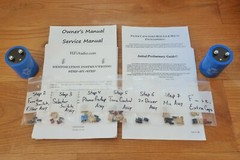 Sherwood HP2000 restoration recap repair service rebuild kit filter capacitor