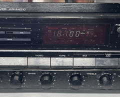 TESTED 1980’s Kenwood KR-A4010 AV AM/FM Stereo Analog Receiver w/ Phono Input