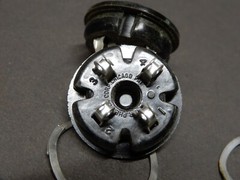 Amphenol 4 Pin Retaining Ring Socket 78S4 (2) NOS Amplifier/Organ/Wurlitzer S4